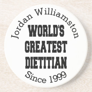 Worlds Greatest Dietician Coaster