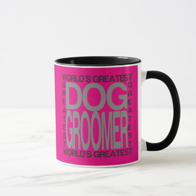 Worlds Greatest Dog Groomer Mug (Right)