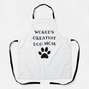 World's Greatest Dog Mum Custom Text Personalised Apron