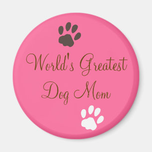 World's Greatest Dog Mum Magnet