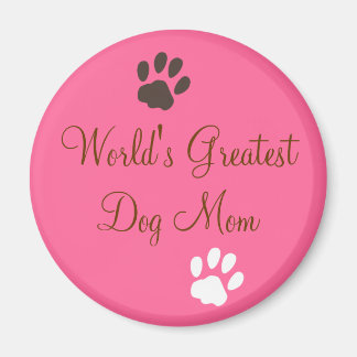 World's Greatest Dog Mum Magnet