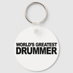 World's Greatest Drummer Key Ring