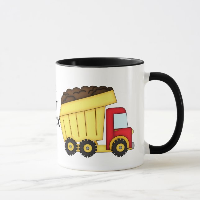 World's Greatest Dump Truck Driver coffee mug (Right)