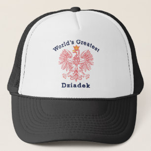 World's Greatest Dziadek Eagle Trucker Hat