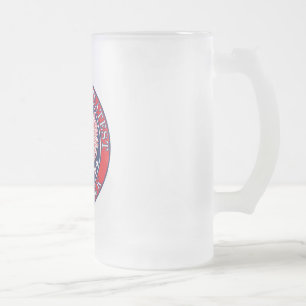 World's Greatest Dziadek Frosted Glass Beer Mug