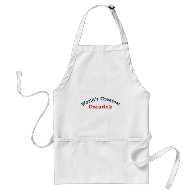 World's Greatest Dziadek Standard Apron (Front)
