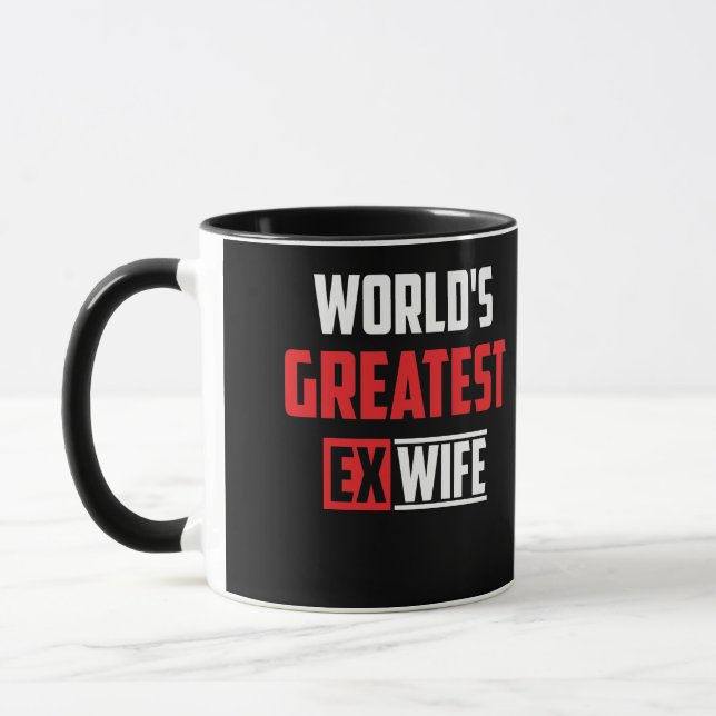 World's Greatest Ex Wife Mug (Left)