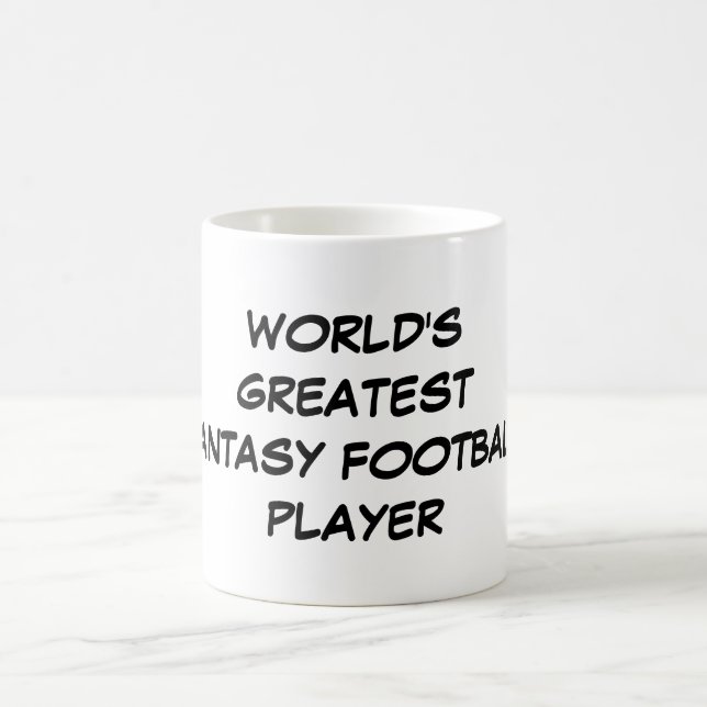 "World's Greatest Fantasy Football Player" Mug (Center)