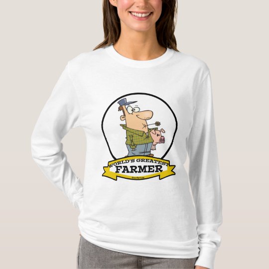 WORLDS GREATEST FARMER CARTOON T-Shirt