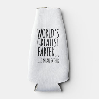 World's Greatest Farter Bottle Cooler