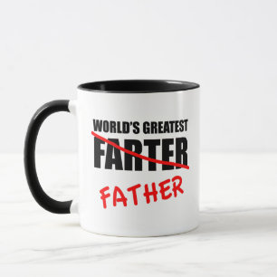 World's Greatest Farter Funny Father's Day Mug