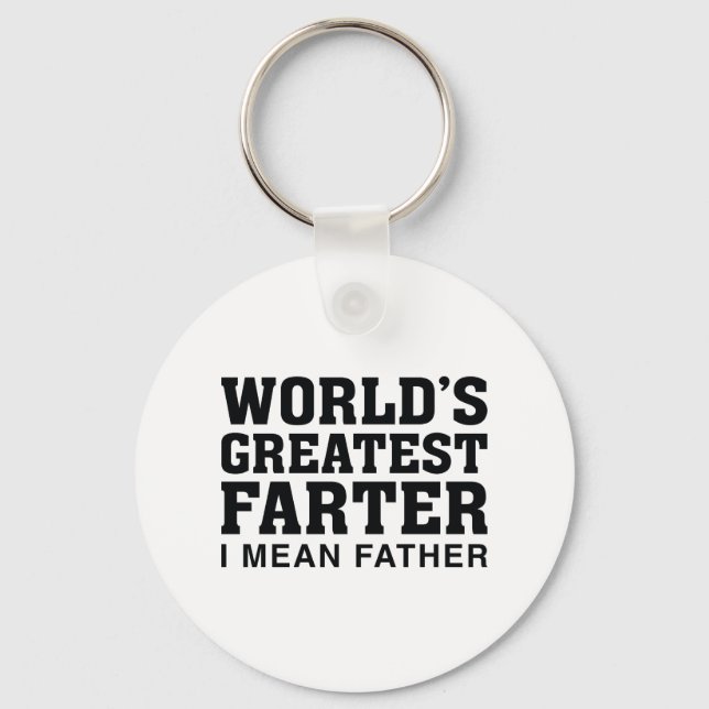 World's Greatest Farter Key Ring (Front)