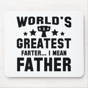 World's Greatest Farter Mouse Mat