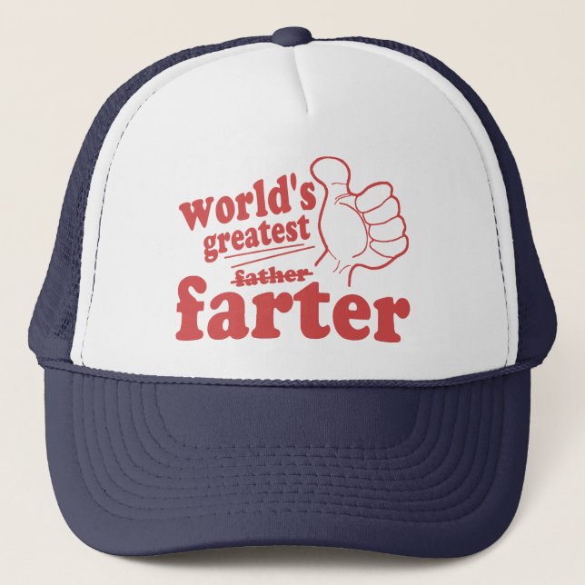 World's Greatest Farter Trucker Hat (Front)
