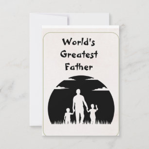 World's Greatest Father father day card