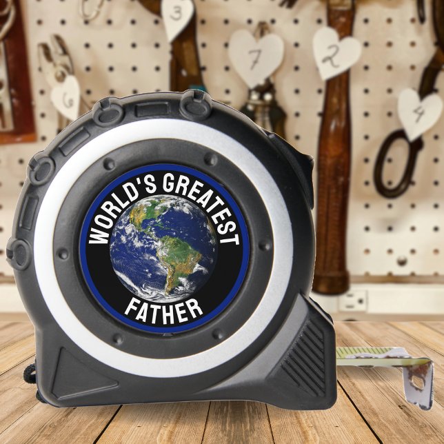 World's Greatest Father Planet Earth Globe 1 (World's Greatest Father Planet Earth Globe Tape Measure)