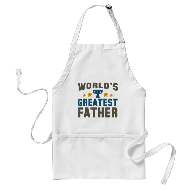 World's Greatest Father Standard Apron (Front)