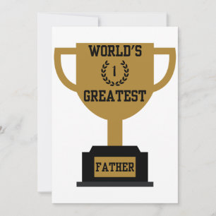 World's Greatest Father's Day Invitation