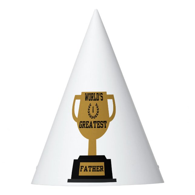 World's Greatest Father's Day Party Hat (Front)