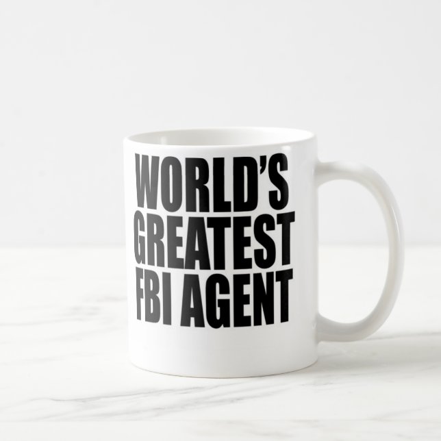 World's Greatest FBI Agent Coffee Mug (Right)