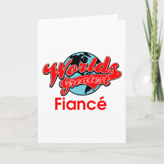 World's Greatest Fiancé Card