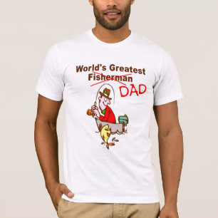 World's Greatest Fisherman Dad T-Shirt