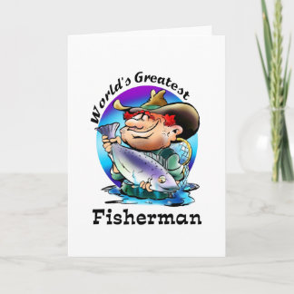 World's Greatest Fisherman Gear Card