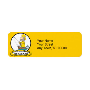 WORLDS GREATEST FISHERMAN MEN CARTOON