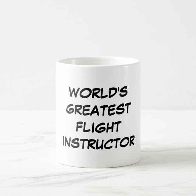 "World's Greatest Flight Instructor" Mug (Center)