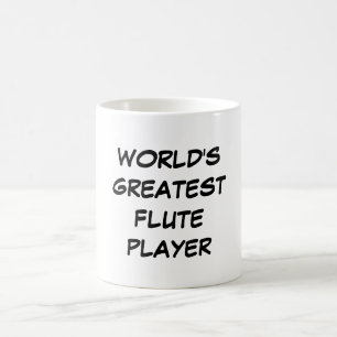 "World's Greatest Flute Player" Mug