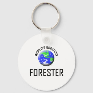 World's Greatest Forester Key Ring