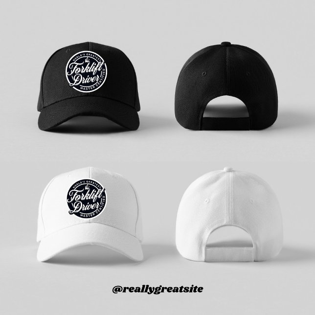 world's greatest forklift driver hat (Creator Uploaded)