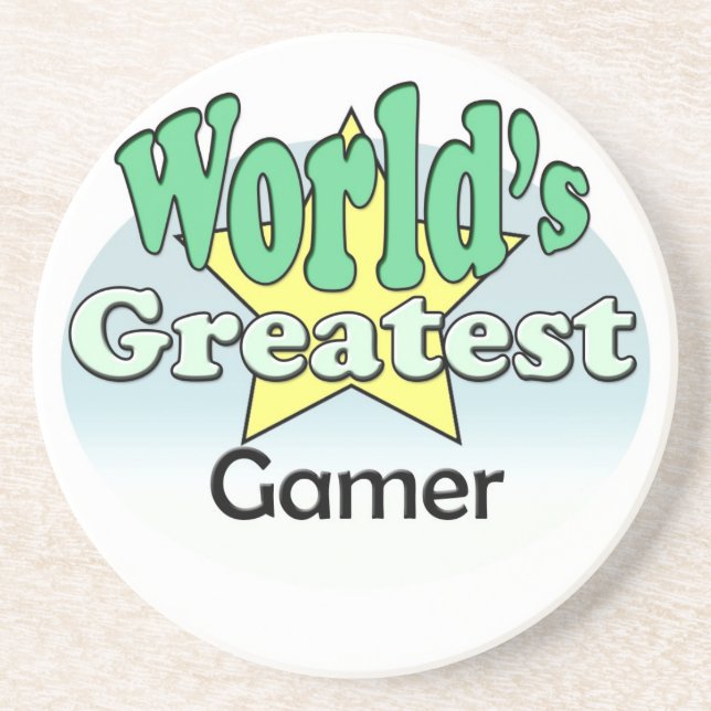 World's Greatest Gamer Coaster (Front)