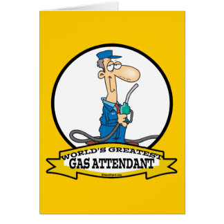 WORLDS GREATEST GAS ATTENDANT MEN CARTOON