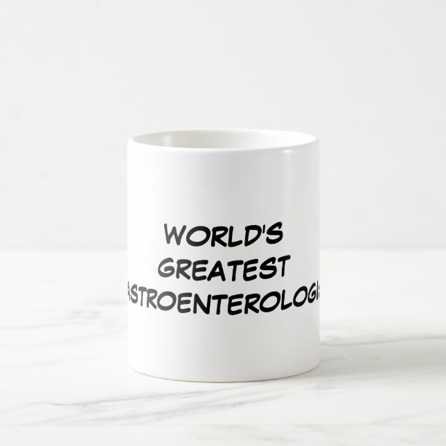 "World's Greatest Gastroenterologist" Mug (Center)