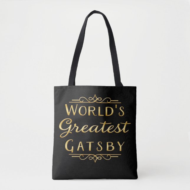 World's Greatest Gatsby Tote Bag (Front)