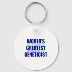 World's Greatest Geneticist Key Ring