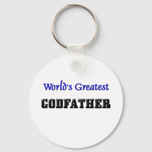 World's Greatest Godfather Key Ring