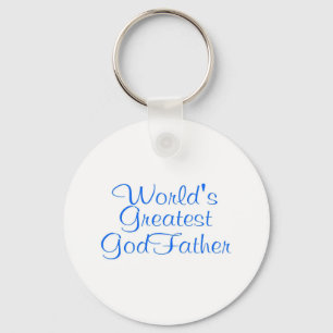 Worlds Greatest GodFather Key Ring
