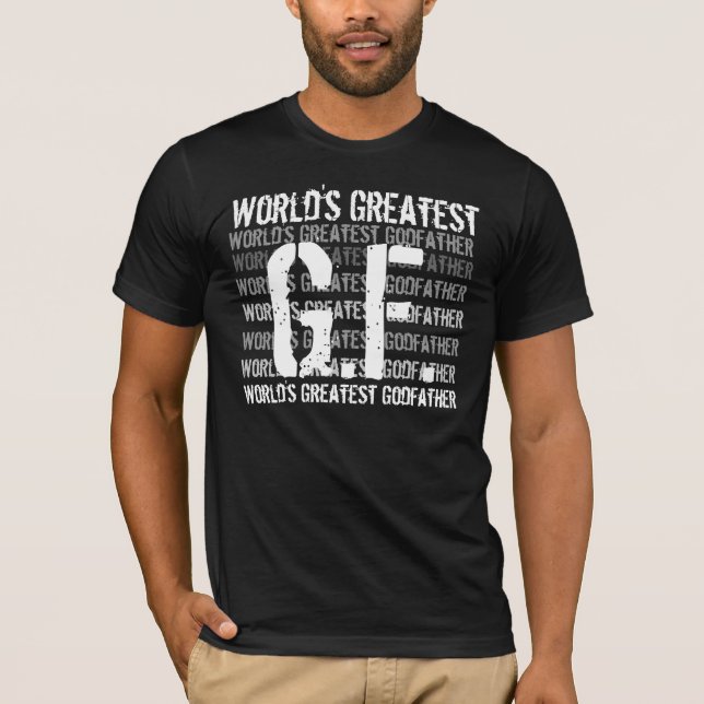 World's Greatest Godfather T-Shirt (Front)