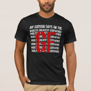 World's Greatest Godfather Ver2 T-Shirt