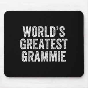World's Greatest Grammie Funny Grandma Joke Mother Mouse Mat