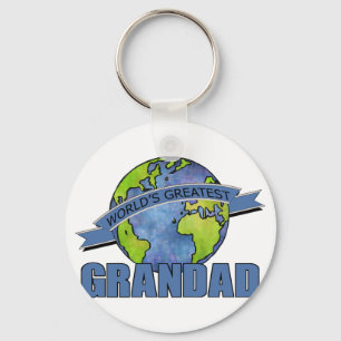World's Greatest Grandad Key Ring