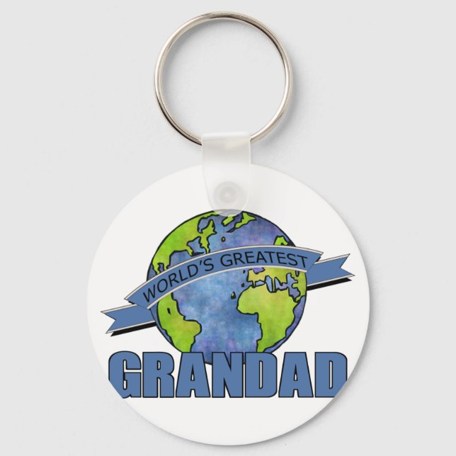 World's Greatest Grandad Key Ring (Front)
