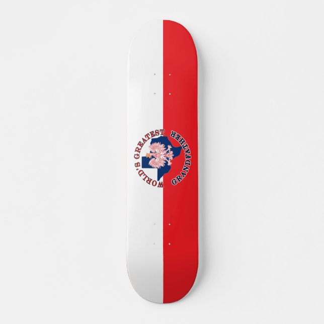 World's Greatest Grandfather Skateboard (Front)