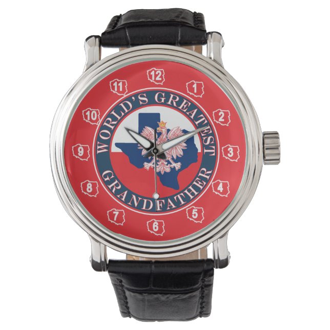 World's Greatest Grandfather Watch (Front)