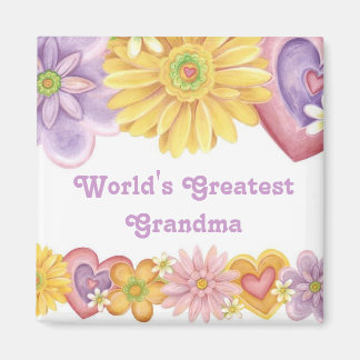 World's Greatest Grandma 1 Magnet