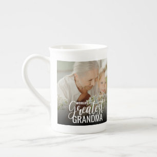 Worlds Greatest Grandma Bone China Mug