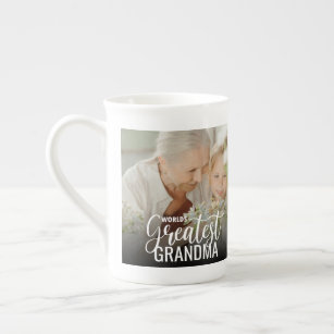 Worlds Greatest Grandma Bone China Mug