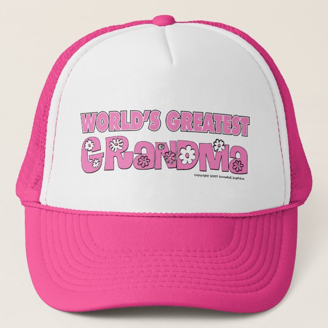 World's Greatest Grandma Hat (Front)